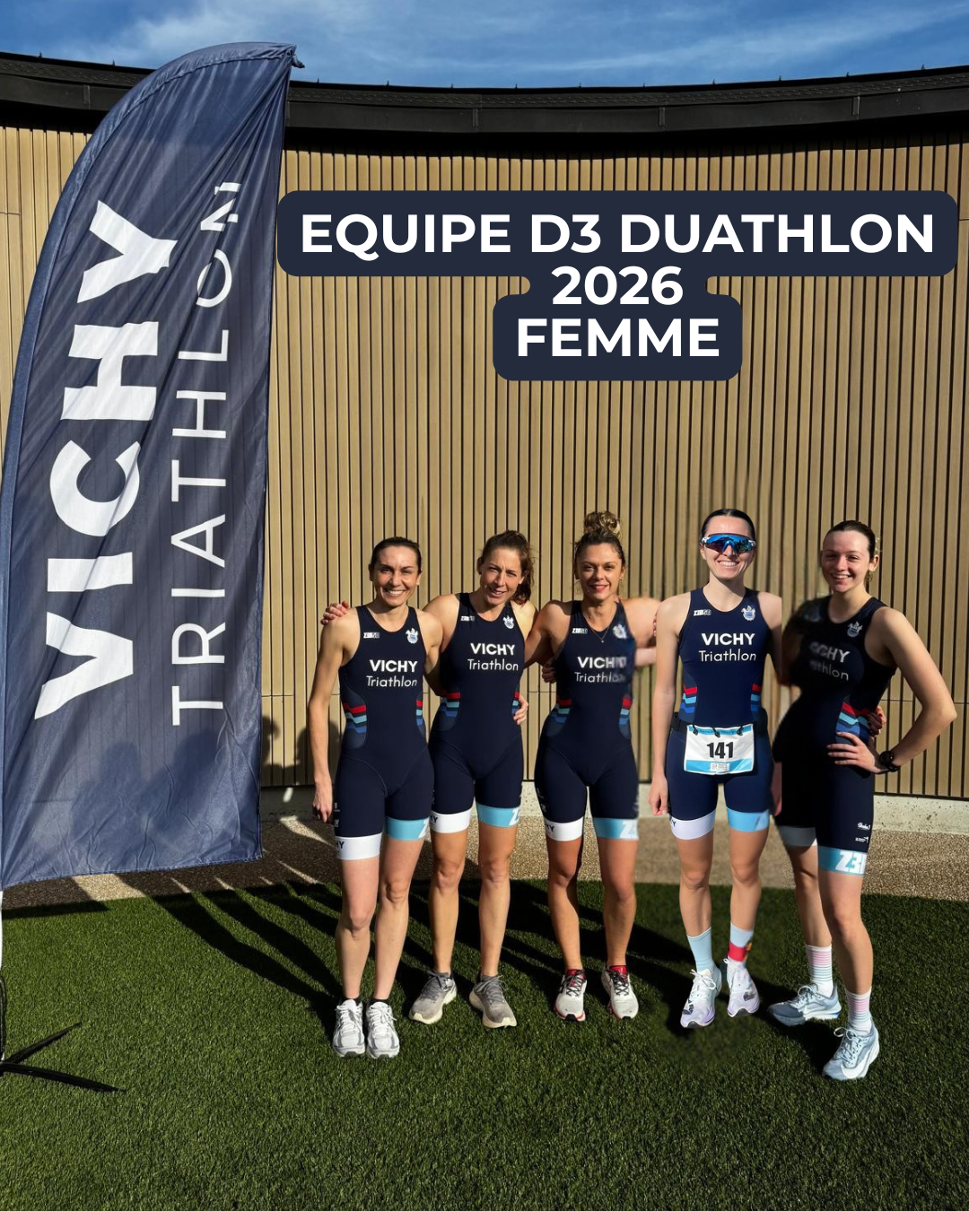 Équipe D3 Duathlon Femme Vichy Triathlon