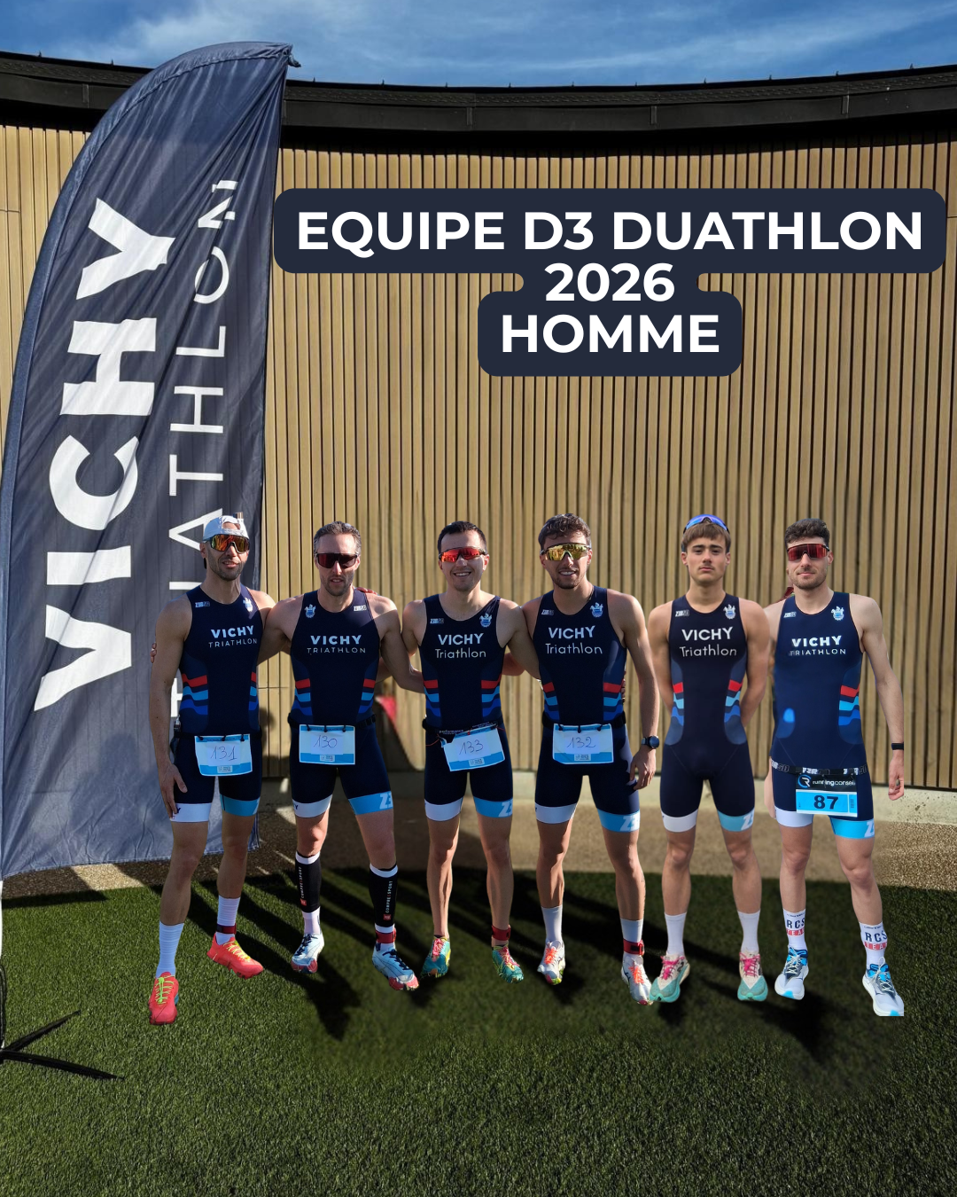 Équipe D3 Duathlon Homme Vichy Triathlon